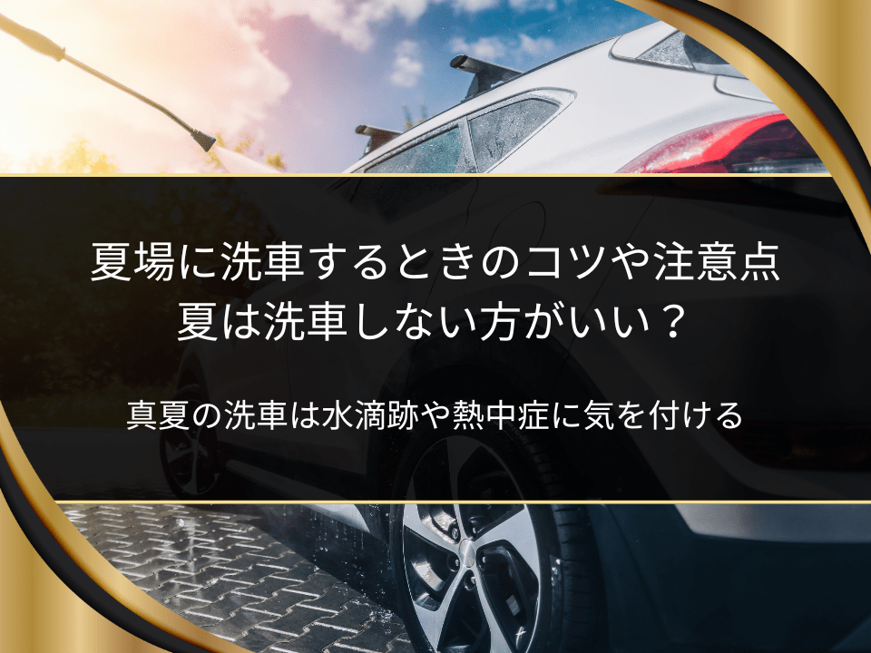 夏洗車